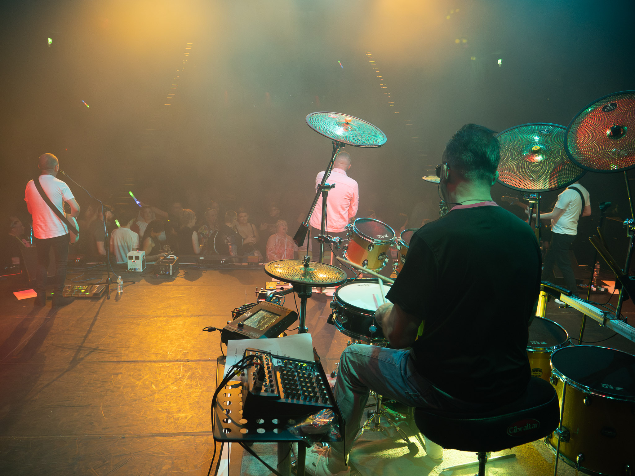 The Rubix Effect performing live to an enthusiastic crowd