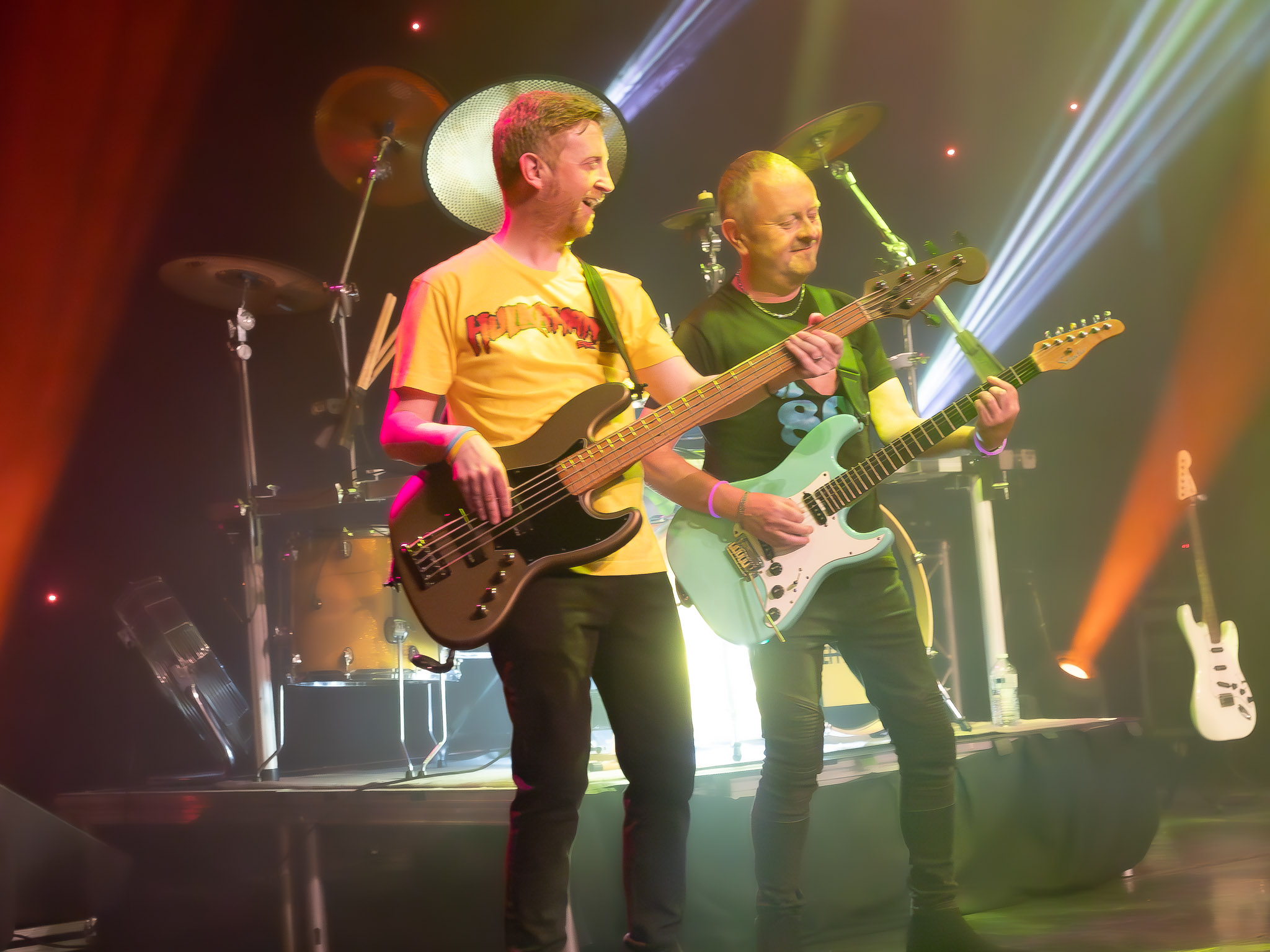 The Rubix Effect string section performing live
